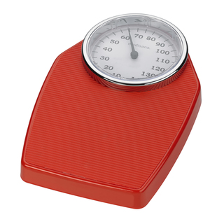 Analogová osobní váha PS 100 - červená